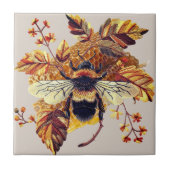 HoneyBee HoneyComb Herfst | Tegeltje (Voorkant)