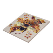 HoneyBee HoneyComb Herfst | Tegeltje (Zijkant)