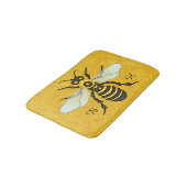 Honeybee Honeycomb Monogrammen Badmat (Gekanteld)