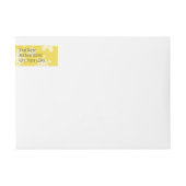 Honeybee Honeycomb Queen Bee | Etiket voor rafelin (Voorkant)