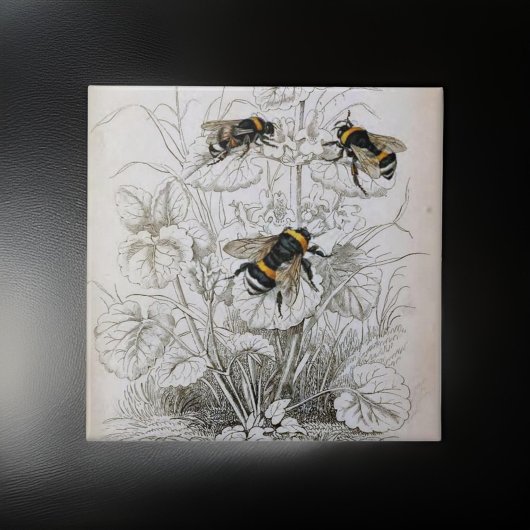 HoneyBee Illustratie | Tegeltje