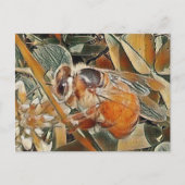 HONEYBEE IN CLOVER - BRIEFKAART (Voorkant)