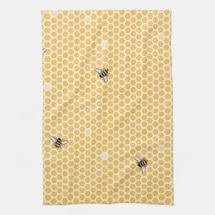 Honeybee keukenhanddoek