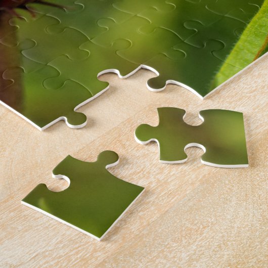 Honeybee op Narrowleaf Milkweed Legpuzzel (Zijkant)