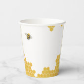 Honeybee Paper cup Papieren Bekers (Achterkant)