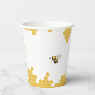 Honeybee Paper cup Papieren Bekers