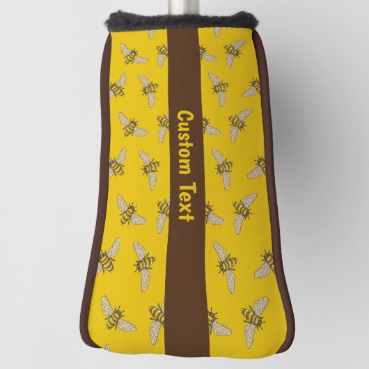 Honeybee Pattern Golfheadcover (Draai 90)