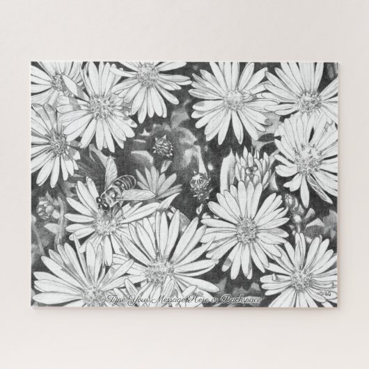 Honeybee Puzzle - gepersonaliseerde ventilatorkuns Legpuzzel (Horizontaal)