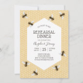  Honeybee Rehearsal Dinner Kaart (Voorkant)