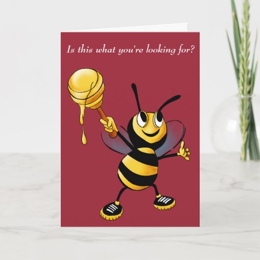 Honeybee Rosh HaShana Card Feestdagen Kaart (Voorkant)