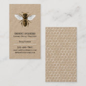 Honeybee Rustic Apiary Visitekaartje (Voorkant / Achterkant)