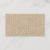 Honeybee Rustic Apiary Visitekaartje (Achterkant)