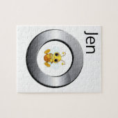 Honeybee Silver Jigzaag Puzzle Legpuzzel (Horizontaal)