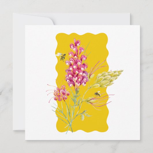 Honeybee, Sweet Little Girl Kaart (Achterkant)