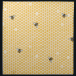 Honeybee Table Napkins Servet<br><div class="desc">Deze heerlijke en herbruikbare luiers zijn echt geweldig! Ze hebben honingbijen op hen, wat zou zweet kunnen zijn? Misschien het gevarieerde gouden gele hive patroon? Misschien wel. Wat echt lief zou zijn, is dat je deze grillige set in je huis hebt, of beter nog, ze als cadeau geven! Ze worden...</div>