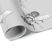 Honeybee wrapping papier voor klauwhuffelkappen (Rol Hoek)