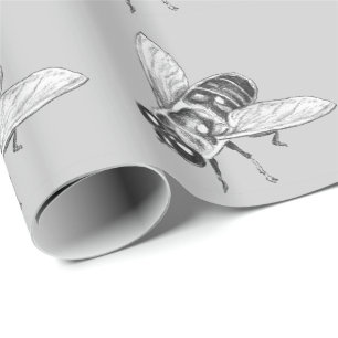 Honeybee wrapping papier voor klauwhuffelkappen