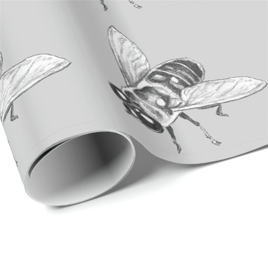 Honeybee wrapping papier voor klauwhuffelkappen (Rol Hoek)