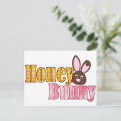 honeybunny.png briefkaart (Staand voorkant)