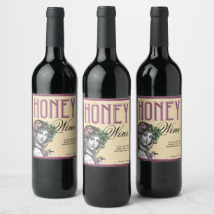 Honeychild Wine Mead Wijn Etiket