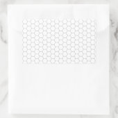 Honeycomb Afbeelding Rechthoekige Sticker (Tas)