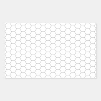 Honeycomb Afbeelding Rechthoekige Sticker