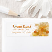 Honeycomb Alcohol Ink Etiket (Insitu)