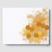 Honeycomb Alcohol Ink Gastenboek (Achterkant)