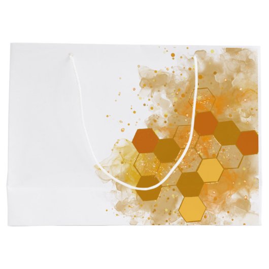 Honeycomb Alcohol Ink Groot Cadeauzakje (Achterkant)