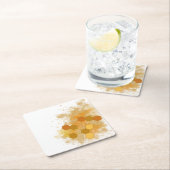 Honeycomb Alcohol Ink Kartonnen Onderzetters (Insitu)