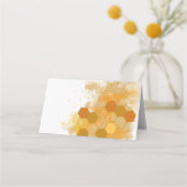 Honeycomb Alcohol Ink Plaatskaartje (Voorkant)