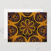 Honeycomb Artistisch Briefkaart (Voorkant / Achterkant)