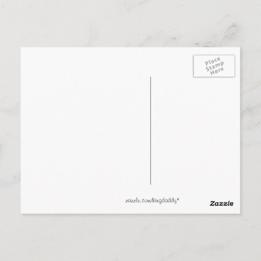 Honeycomb Artistisch Briefkaart (Achterkant)