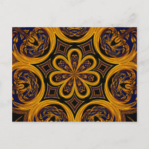 Honeycomb Artistisch Briefkaart