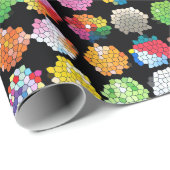 Honeycomb Beachballen Cadeaupapier (Rol Hoek)
