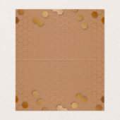 Honeycomb Bee Apiary Visitekaartje (Binnenkant ongevouwen)