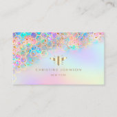 Honeycomb Bee kleurrijk ontwerp Visitekaartje