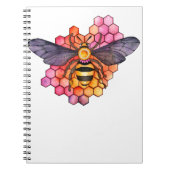 Honeycomb Bee Notitieboek (Voorkant)