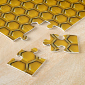 Honeycomb Bee Pattern Legpuzzel (Zijkant)