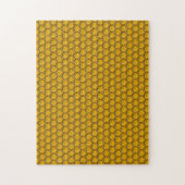 Honeycomb Bee Pattern Legpuzzel (Verticaal)