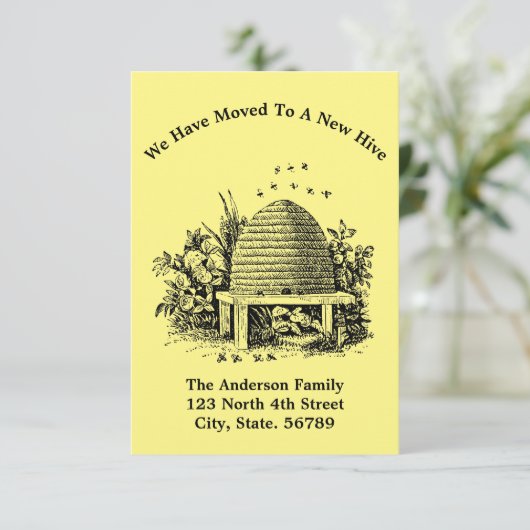 Honeycomb Beehive New Home (Staand voorkant)