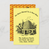 Honeycomb Beehive New Home (Voorkant / Achterkant)