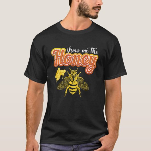 Honeycomb bijenkorven t-shirt (Voorkant)