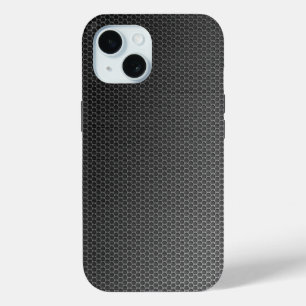Honeycomb Borhed Metal Grill iPhone 15 Case