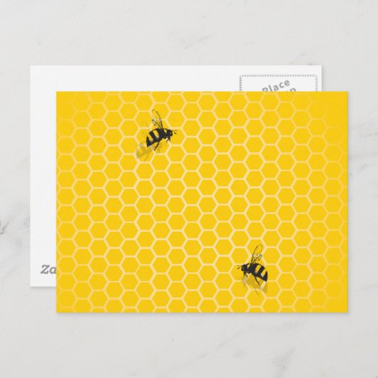 Honeycomb Briefkaart (Voorkant / Achterkant)