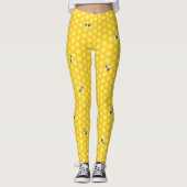 Honeycomb Buzzing Bumblebee britches Leggings (Voorkant)