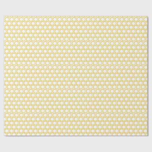 Honeycomb Cadeaupapier (Vlak)