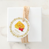 Honeycomb Chili Infused Honey Hang Label (In situ)