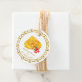 Honeycomb Cranberry Infused Honey Hang Label (In situ)