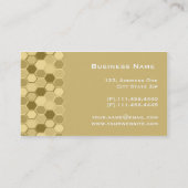 Honeycomb Design Unieke visitekaartje (Achterkant)